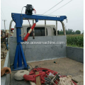 Free shipping forklift Truck car boat vehicle mounted crane for Small Crane lifting boom of high air work